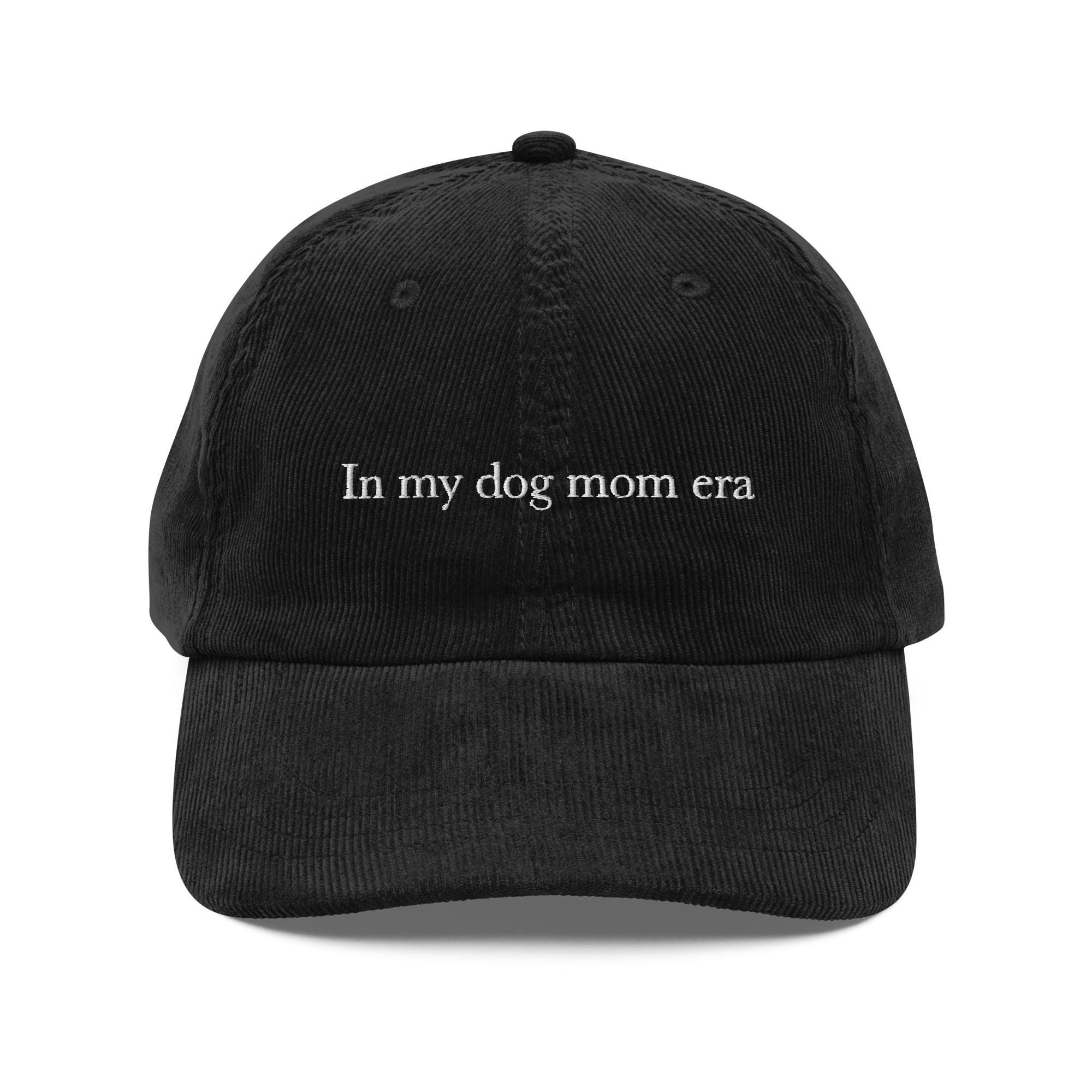 In My Dog Mom Era Vintage Corduroy Hat, Dog Mom Hat, Neutral Dog Mom Cap, Gift for Dog Lovers In My Dog Mom Era Vintage Corduroy Hat, Dog Mom Hat, Neutral Dog Mom Cap, Gift for Dog Lovers