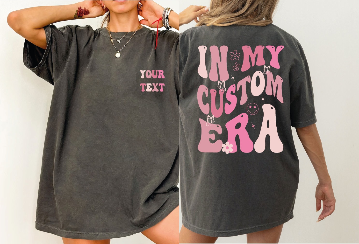 In My Custom Era Comfort Colors Shirt, Retro Mom Shirt, Vintage Style Tee, Football Mom Shirt, Baseball Mom Era Shirt, Personalized Mom Gift In My Custom Era Comfort Colors Shirt, Retro Mom Shirt, Vintage Style Tee, Football Mom Shirt, Baseball Mom Era Shirt, Personalized Mom Gift