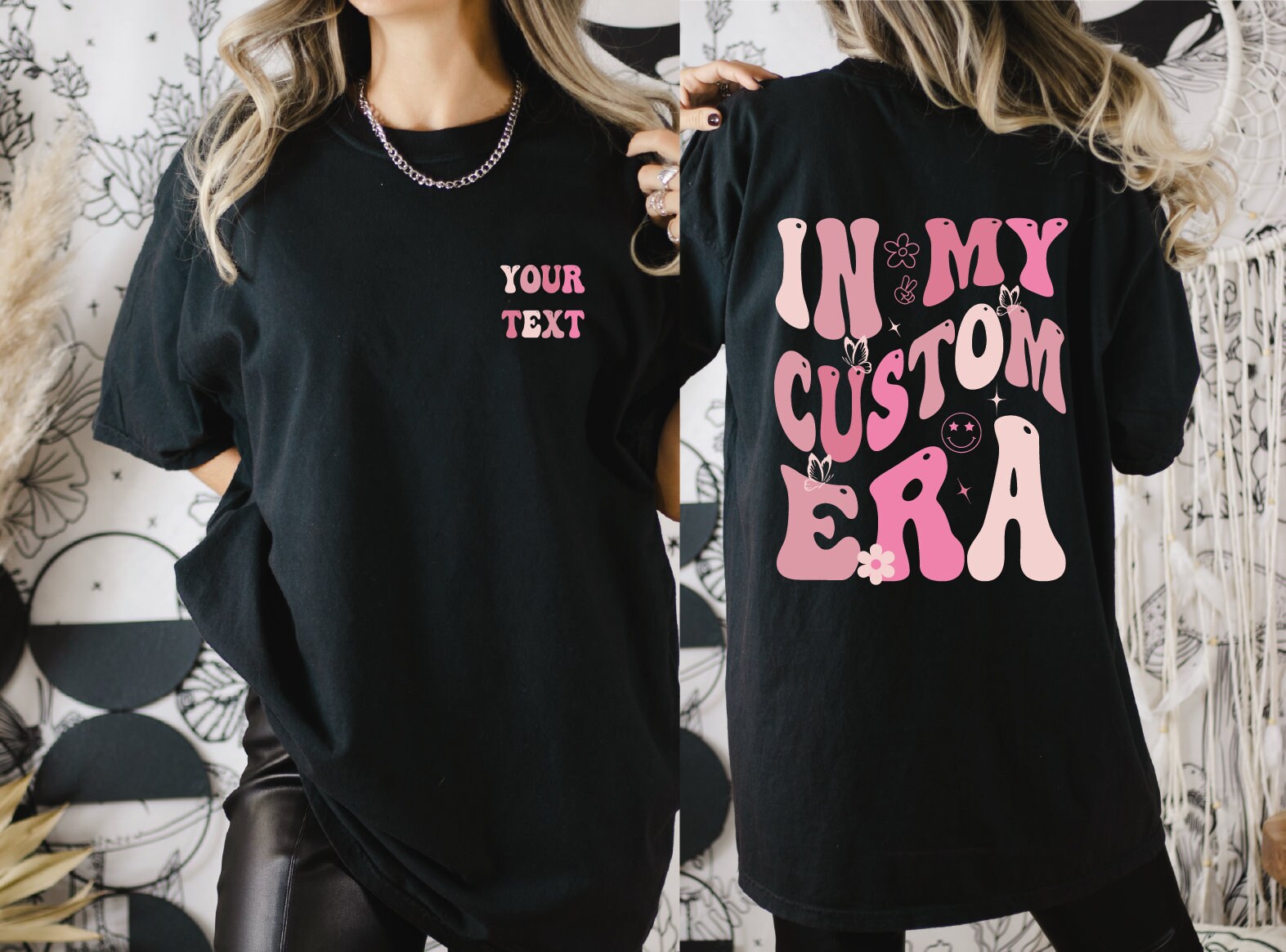 In My Custom Era Comfort Colors Shirt, Retro Mom Shirt, Vintage Style Tee, Football Mom Shirt, Baseball Mom Era Shirt, Personalized Mom Gift In My Custom Era Comfort Colors Shirt, Retro Mom Shirt, Vintage Style Tee, Football Mom Shirt, Baseball Mom Era Shirt, Personalized Mom Gift